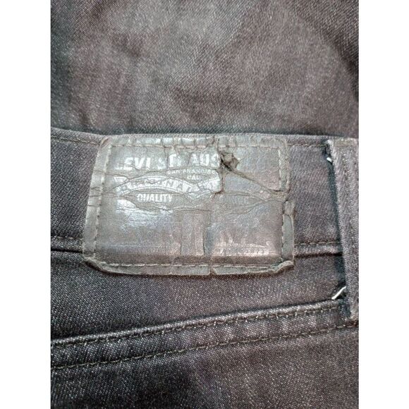 Levi's Jeans Ladies 27 311 Shaping Skinny Black Soft - Picture 9 of 10